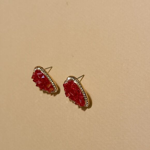 Heart earrings N1210 - Picture 2 of 3